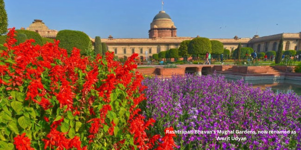 Mughal Garden 2023-Rashtrapati Bhavan's Mughal Gardens, now renamed as ‘Amrit Udyan’, to open for public with new ticketing details