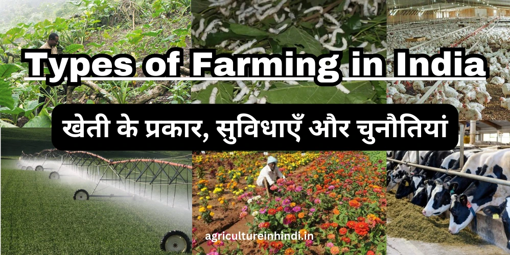 Types of Farming in India | खेती के प्रकार, सुविधाएँ और चुनौतियां